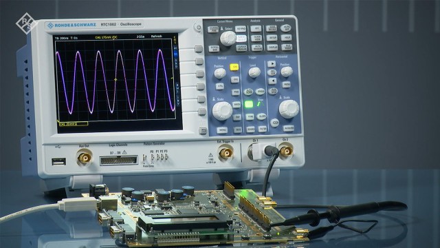 R&S®RTC1000 - X-in1 oscilloscope